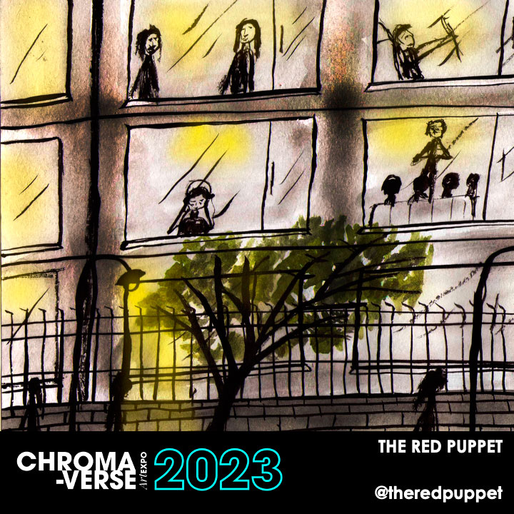 the red puppet- expo chromaverse 6